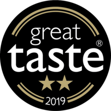 2 stars at Great Taste Awards - Logo
